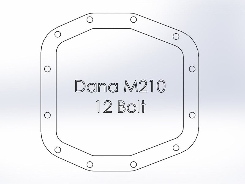 aFe POWER Differential Cover Jeep Wrangler (JL) 18-25/ Gladiator (JT) 20-25 (Dana M210)