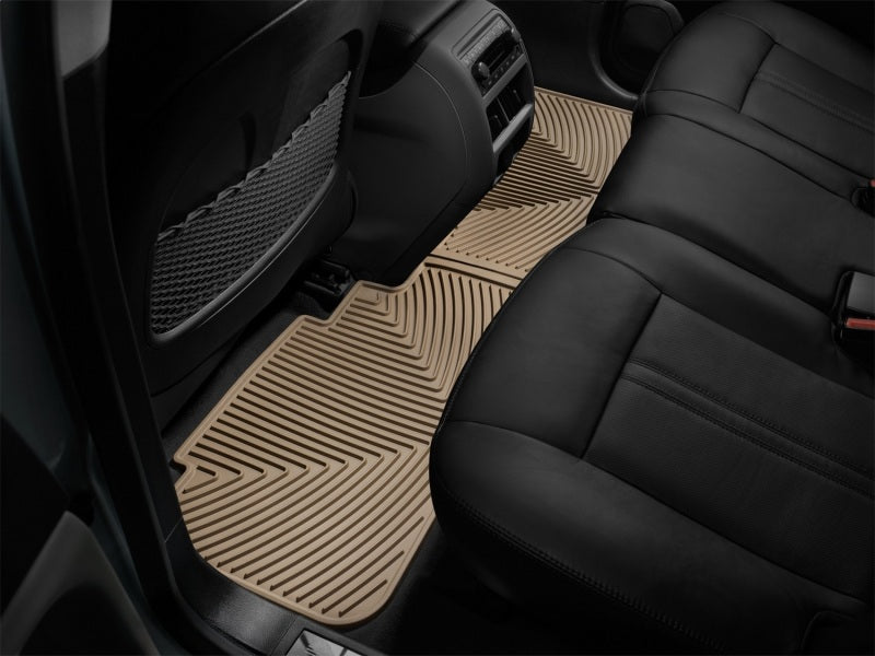 WeatherTech 10+ Cadillac SRX Rear Rubber Mats - Tan