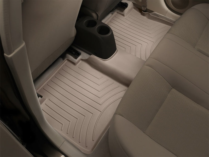 WeatherTech 12+ Nissan Versa Rear FloorLiner - Tan