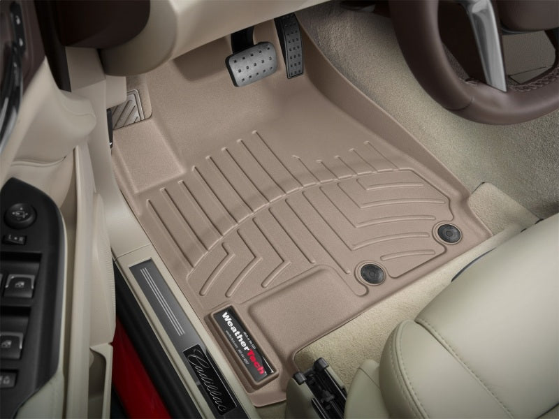 WeatherTech 2010-2011 Cadillac SRX Front FloorLiner - Tan