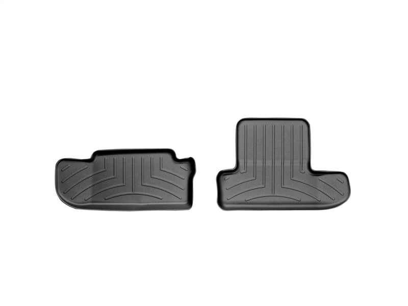 WeatherTech 08+ Dodge Challenger Rear FloorLiner - Black