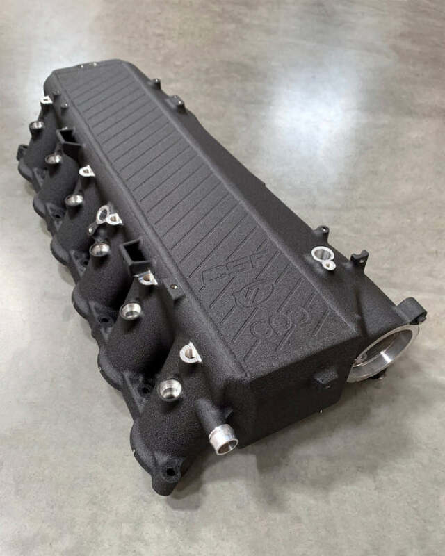 CSF Toyota A90/A91 Supra/ BMW G-Series B58 Charge-Air Cooler Manifold - Crinkle Black