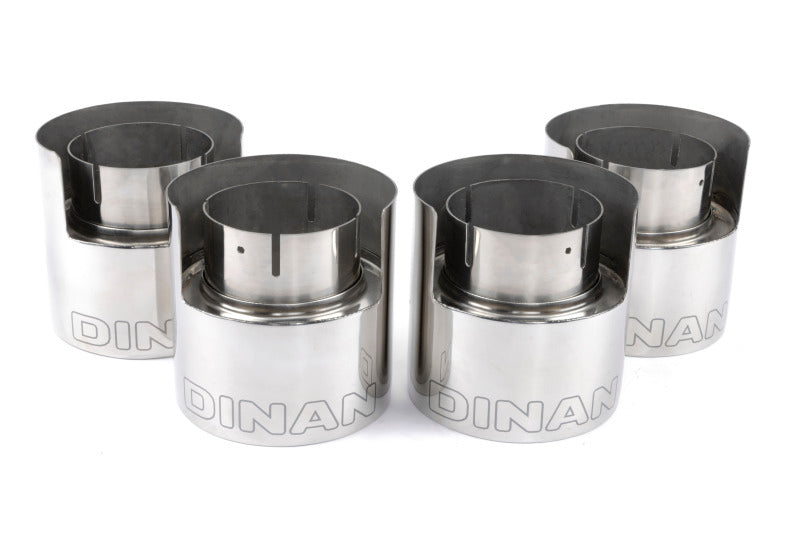 Dinan 21-27 BMW M3/M4 (G80/G82/G83) Valved Axleback Exhaust System - Polished Tips