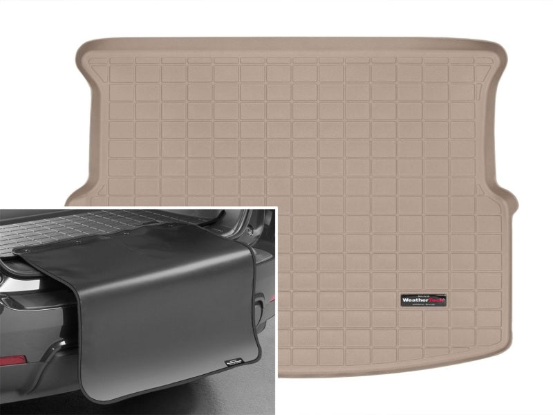 WeatherTech 05-12 Ford Escape Cargo Liner w/ Bumper Protector - Tan