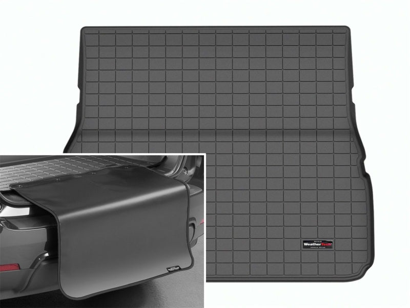 WeatherTech 2024 Lexus GX 6/7 Passenger Cargo Liner w/Bumper Protector - Black