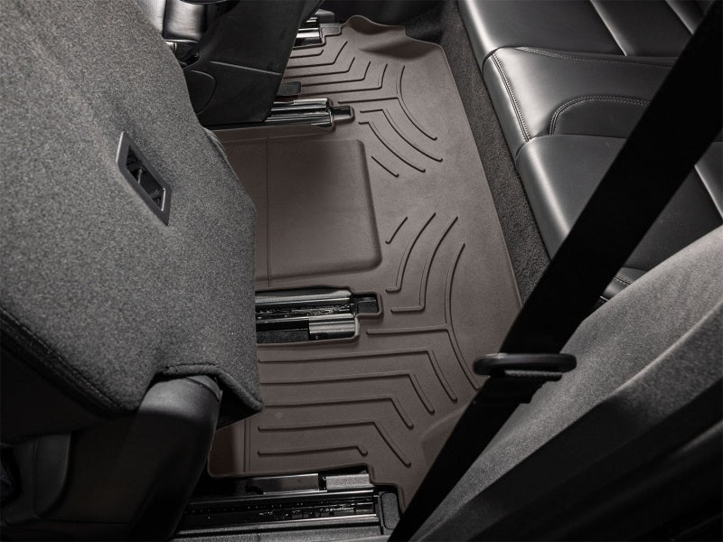 WeatherTech 20-26 Lincoln Aviator 2nd Row Rear FloorLiner HP - Cocoa