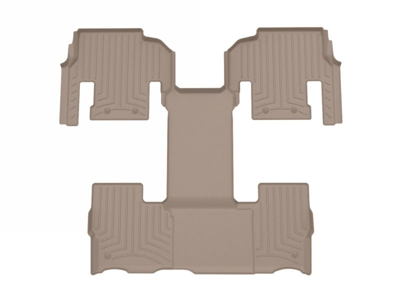 WeatherTech 23-24 Jeep Wagoneer (Incl. L) 8-Passenger Rear FloorLiner HP - Black