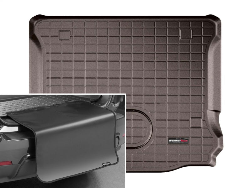 WeatherTech 2015-2016 Jeep Wrangler Unlimited Cargo With Bumper Protector - Cocoa