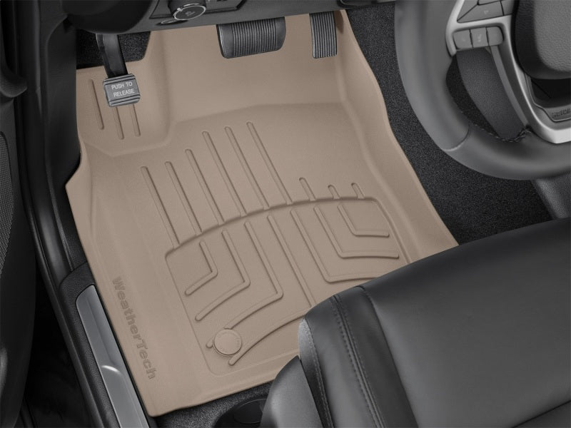 WeatherTech 2016+ Dodge Durango Front FloorLiner HP - Tan