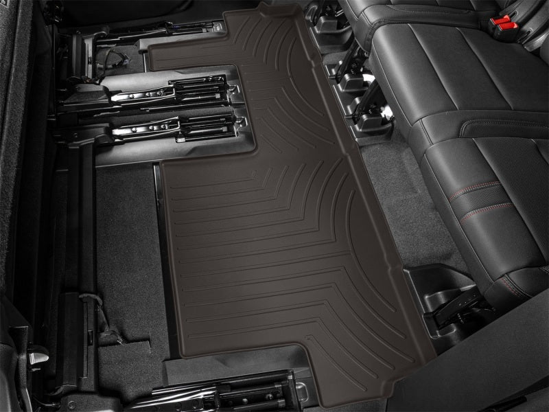 WeatherTech 2021+ Chevrolet Suburban Rear FloorLiner - Cocoa