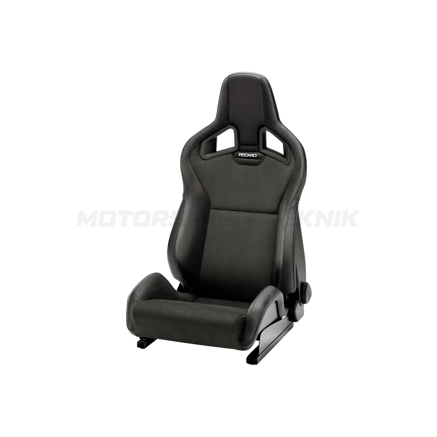 Recaro Sportster CS - Black Vinyl/Black Suede | Driver + Passenger (Pair)