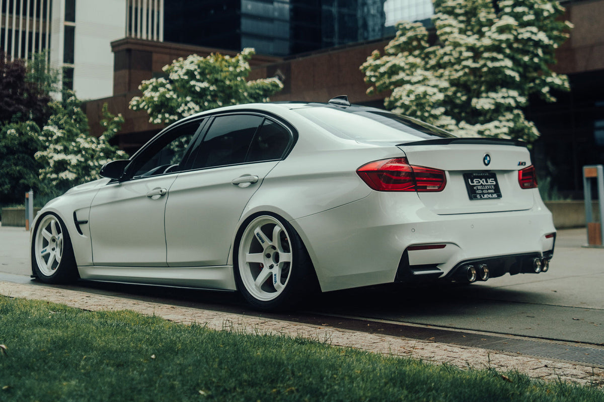 Alpine White F80 M3 w/ Dash White TE37SL