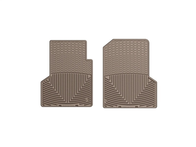 WeatherTech 97-06 Jeep Wrangler Front Rubber Mats - Tan