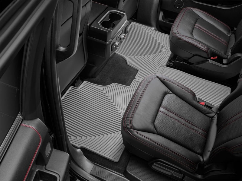 WeatherTech 2018+ Ford Expedition / Expedition Max Rear Rubber Mats - Grey