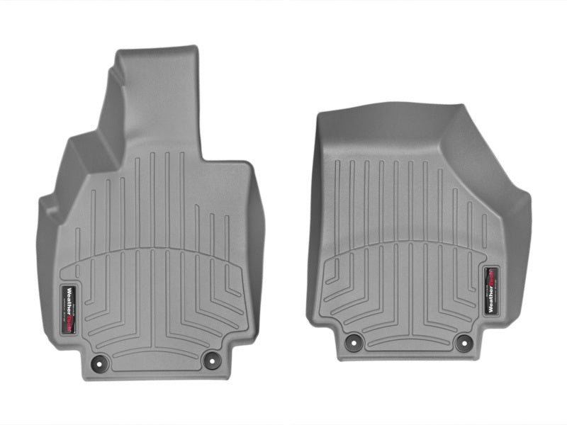 WeatherTech 08-15 Audi R8 Front FloorLiner - Grey (Does Not Fit Manual Transmission Models)