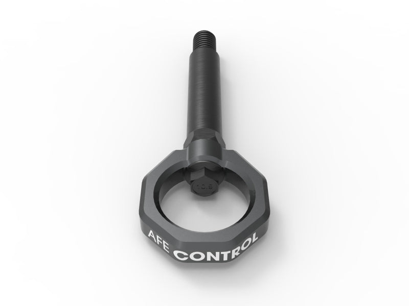 aFe Control Rear Tow Hook Grey BMW F-Chassis 2/3/4/M