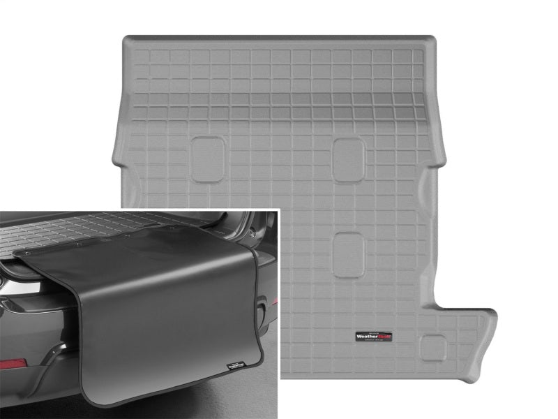 WeatherTech 08-18 Lexus LX Cargo Liner w/Bumper Protector - Grey