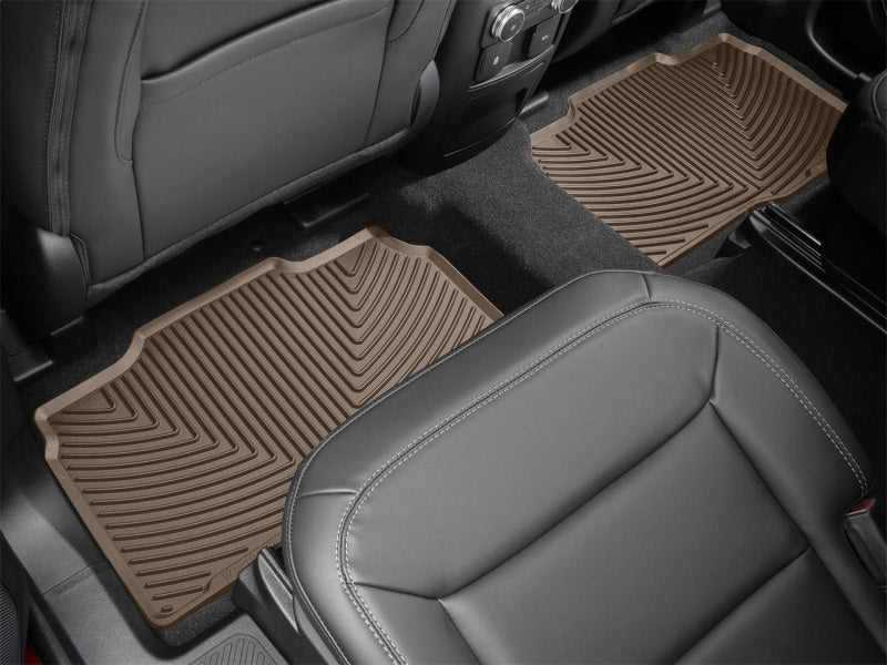 WeatherTech 2020+ Ford Explorer Rear Rubber Mats - Tan