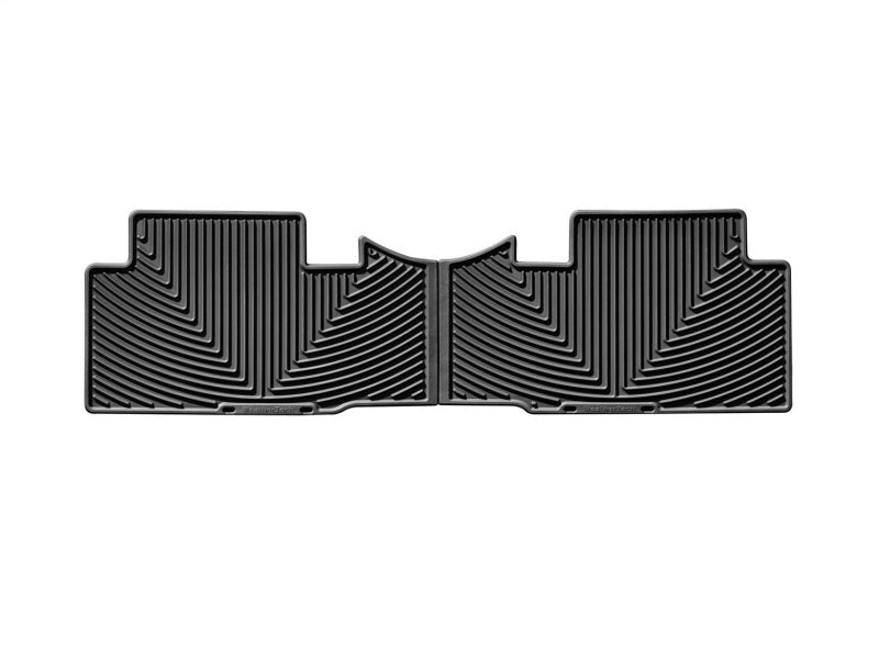 WeatherTech 09-13 Honda Pilot Rear Rubber Mats - Black