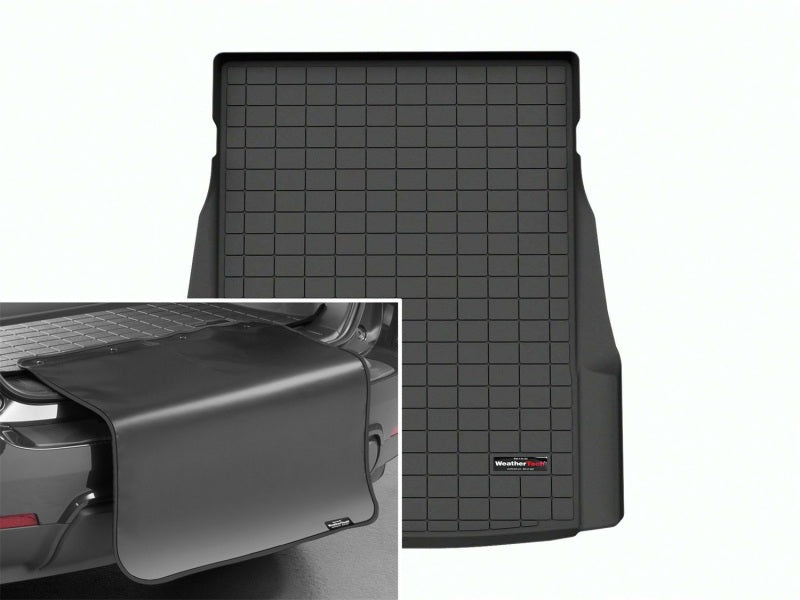 WeatherTech 2024 BMW i5 xDrive40 Cargo Liner w/Bumper Protector - Black