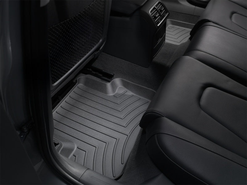 WeatherTech 09-13 Audi A4/S4/RS4 Rear FloorLiner - Black