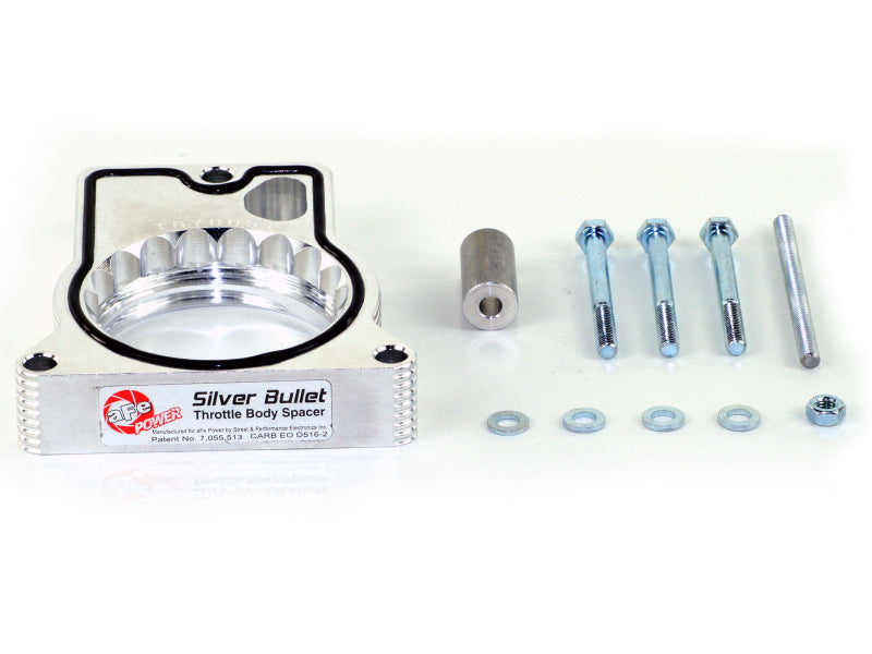 aFe Silver Bullet Throttle Body Spacers TBS Ford Trucks 99-04 V10-6.8L