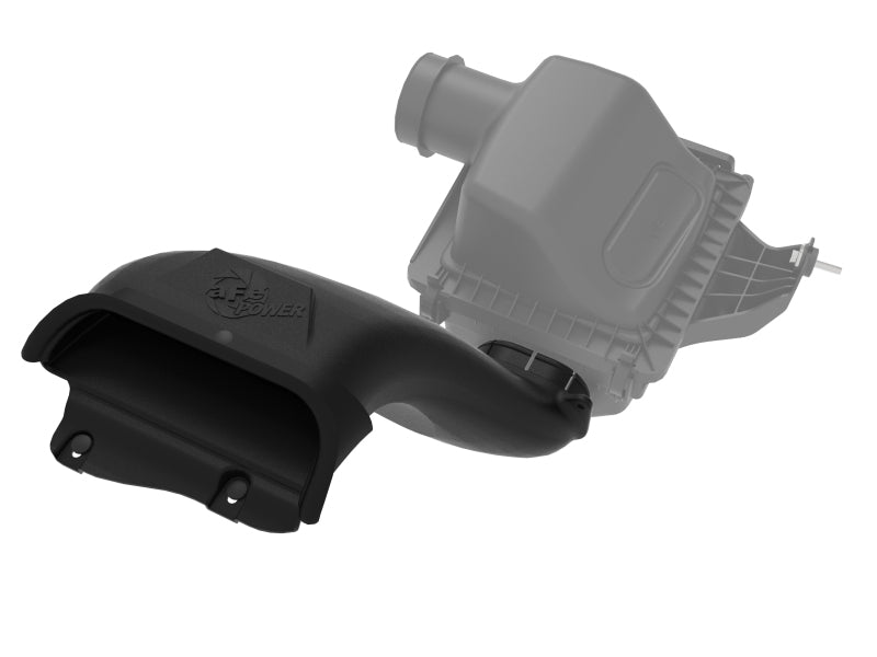 aFe Rapid Induction Dynamic Air Scoop 2021+ Ford F-150V6/V8 - Black