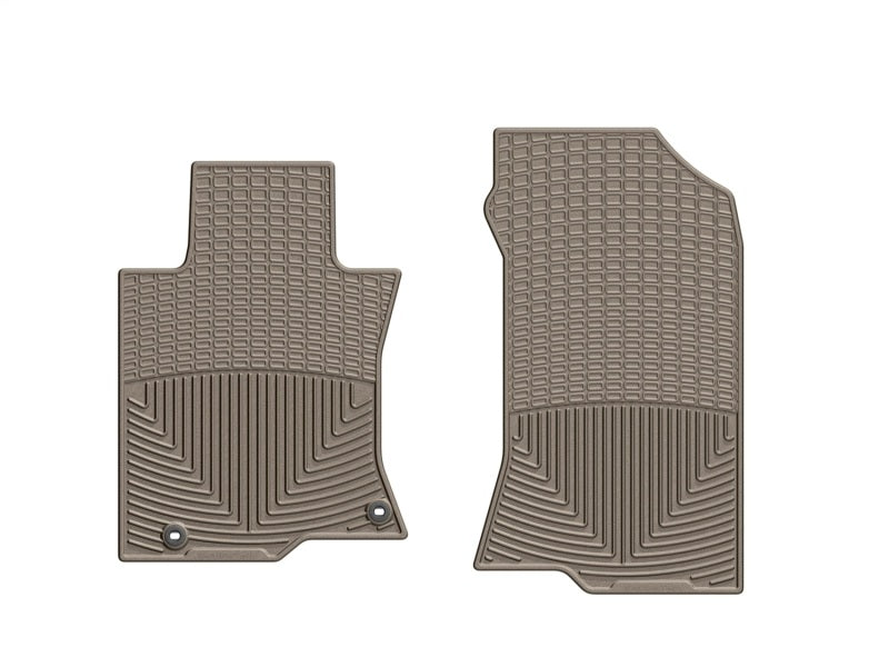 WeatherTech 10+ Honda Crosstour Front Rubber Mats - Tan
