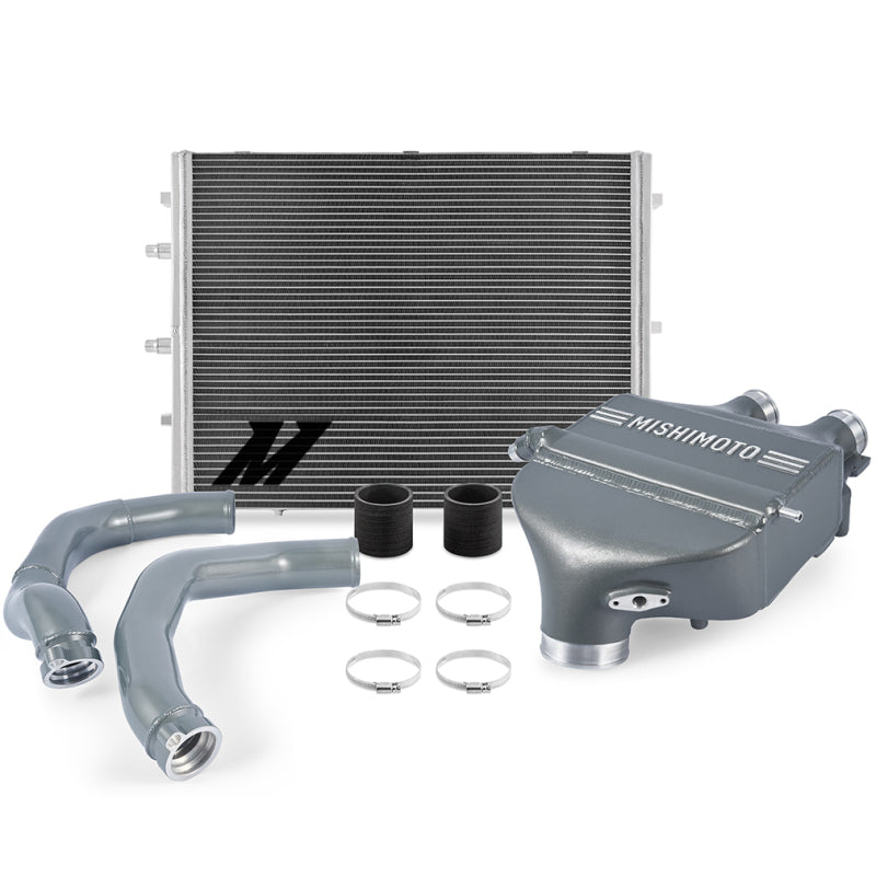 Mishimoto 15-20 BMW F8X M3/M4 Performance Air-to-Water Intercooler Power Pack - Lime Rock Gray