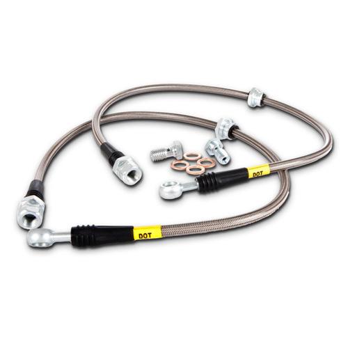StopTech 02-08 Audi A4 Quattro Rear Stainless Steel Brake Line Kit