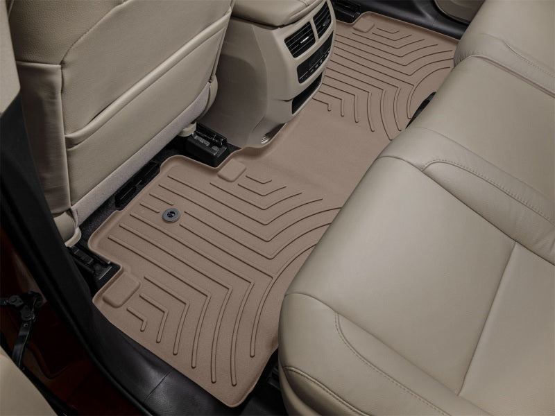 WeatherTech 14-23 Acura MDX 2nd Row Rear FloorLiner HP - Tan