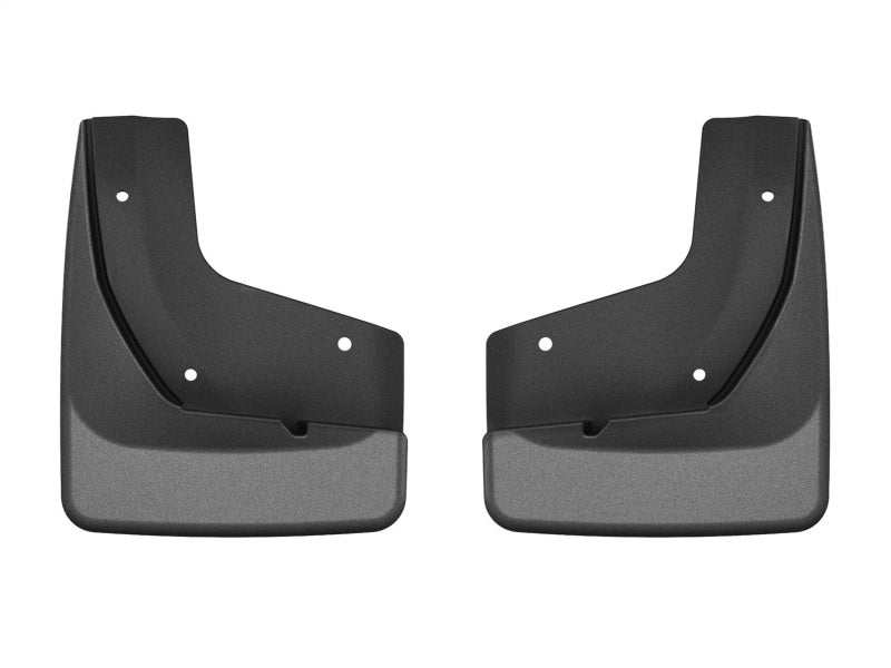 WeatherTech 21-26 Kia Seltos Front Mudflaps - Black