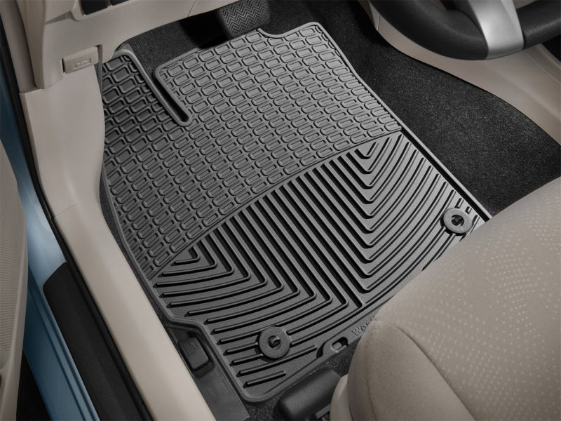 WeatherTech 12+ Toyota Prius Front Rubber Mats - Black
