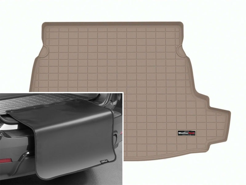 WeatherTech 21-22 Toyota RAV4 Prime XA50 Cargo Liner w/Bumper Protector - Tan
