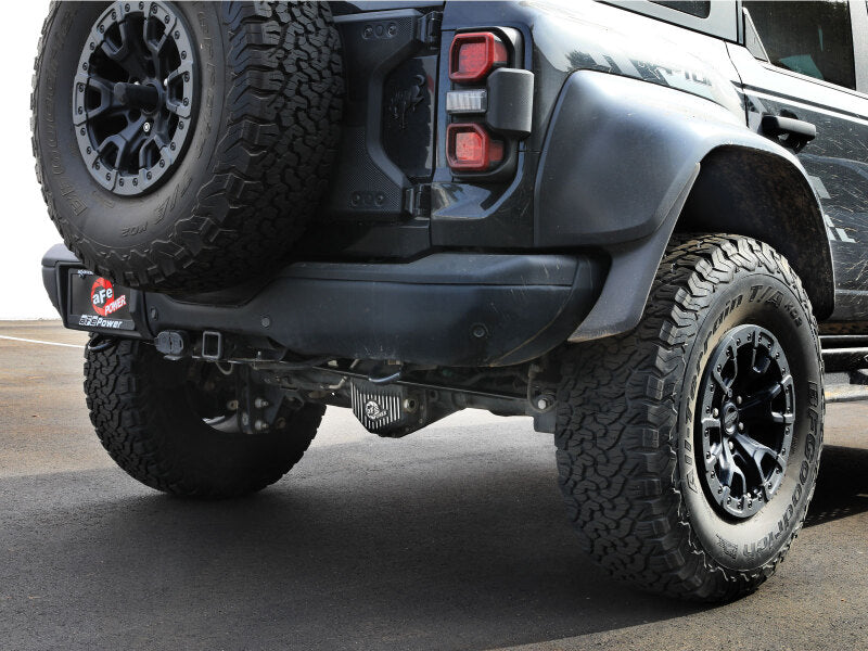 aFe Vulcan Series 3in Stainless Steel Cat-Back Hi-Tuck Exhaust Ford Bronco Raptor 22-26 V6-3.0L (tt)