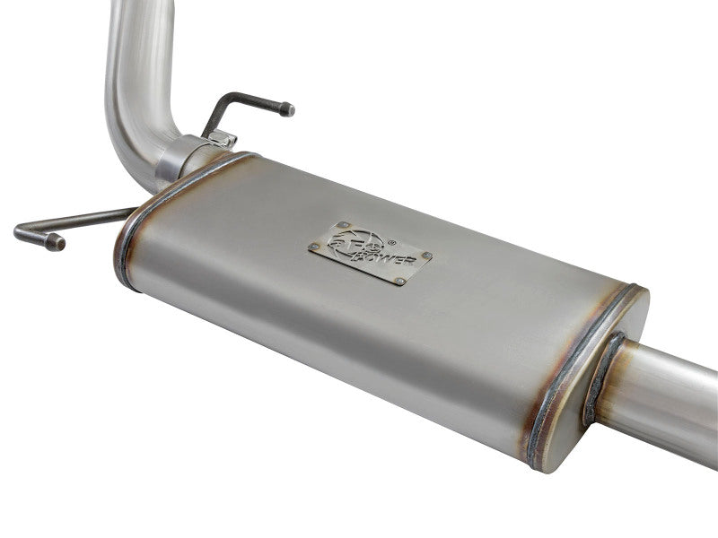 aFe MACH Force Xp 3in SS Cat-Back Single Side Exit Exhaust w/Black Tips 07-14 Toyota FJ Cruiser