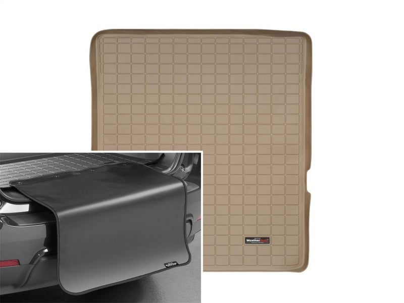 WeatherTech 2009+ Ford Flex Cargo With Bumper Protector - Tan
