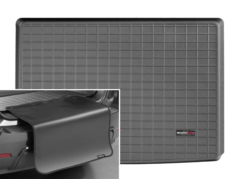 WeatherTech 15+ Cadillac Escalade ESV Cargo Liner w/ Bumper Protector - Black