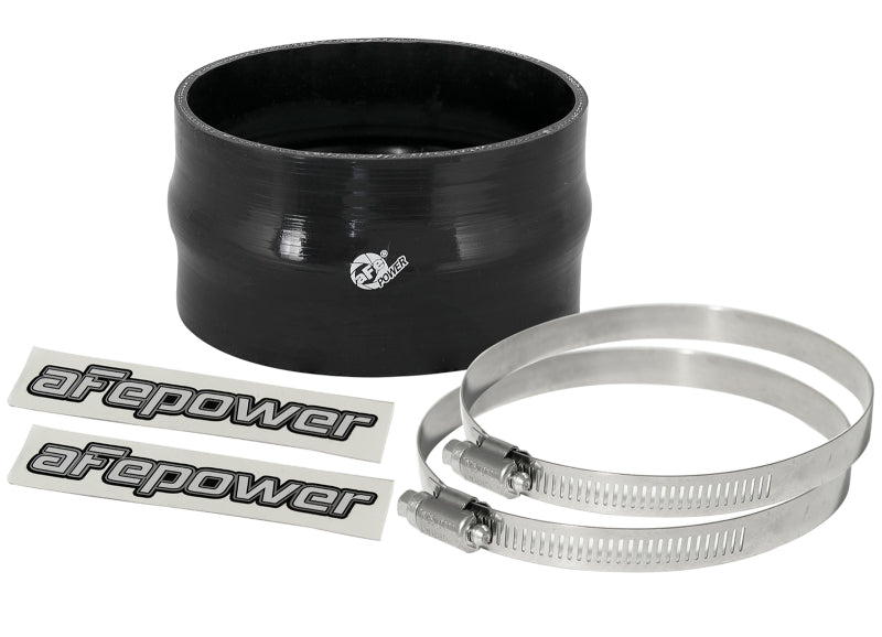 aFe Magnum FORCE Silicone Replacement Coupling Kit 5in ID x 3in Length Straight Coupler w/ Hump