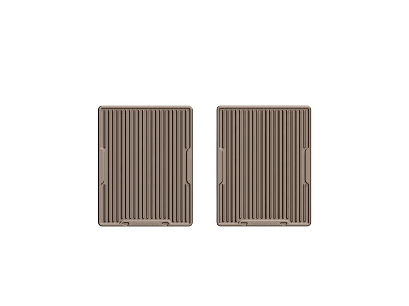 WeatherTech 10+ Ford Taurus Rear Rubber Mats - Tan