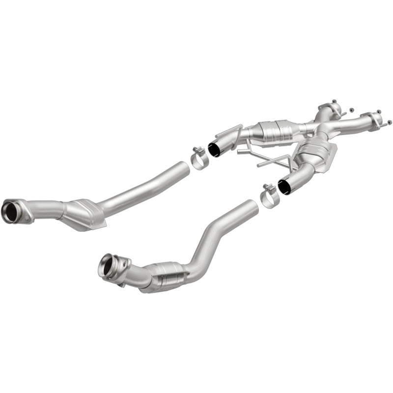 MagnaFlow Direct Fit Catalytic Converter Mustang X-Pipe 86-93 50-Sta