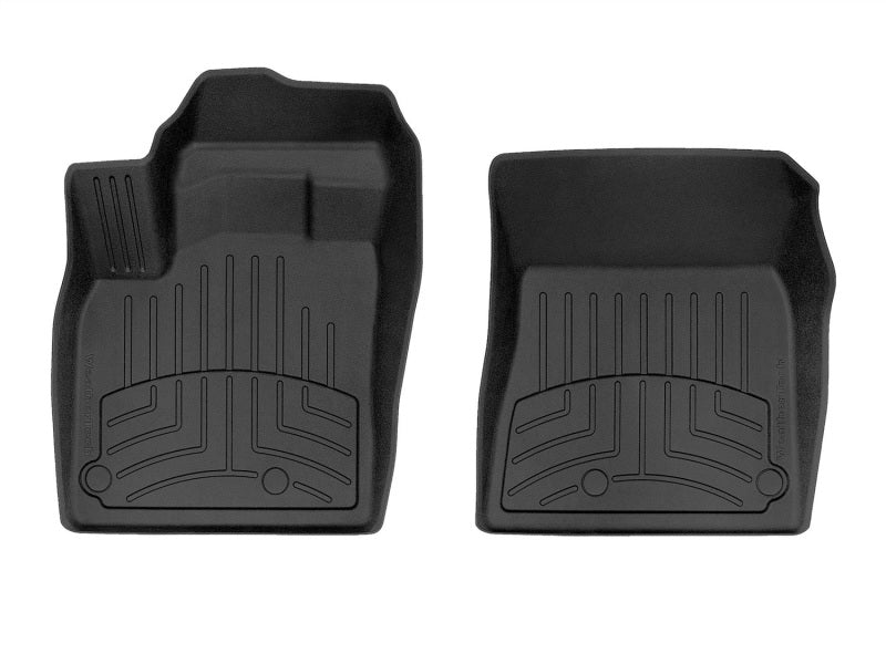 WeatherTech 2021+ Nissan Rogue Front FloorLiner HP - Black