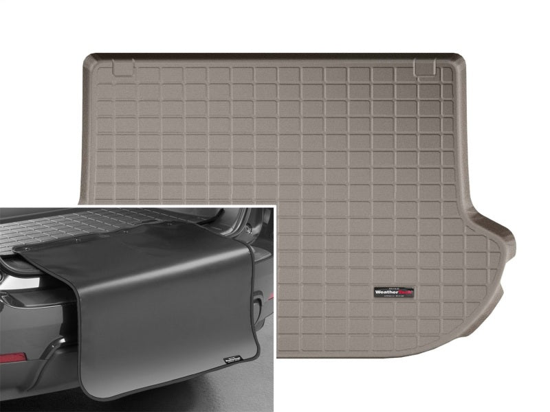 WeatherTech 15+ Nissan Murano Cargo Liner w/ Bumper Protector - Tan