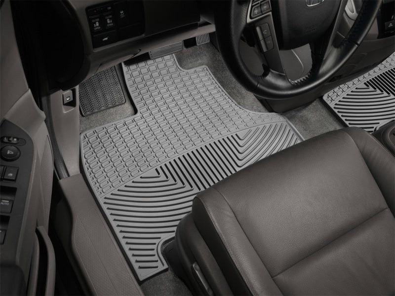 WeatherTech 11+ Honda Odyssey Front Rubber Mats - Grey