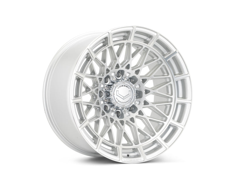 Vossen HFX-3 22x10 - 8x170 - ET18 - Super Deep Face - 125.1 - Silver Polished Wheel