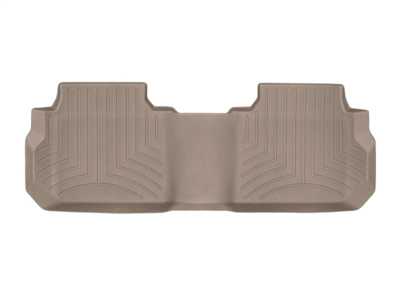 WeatherTech 2017+ GMC Acadia/Acadia Denali (2nd Row Bench Seats ONLY) Rear FloorLiner - Tan