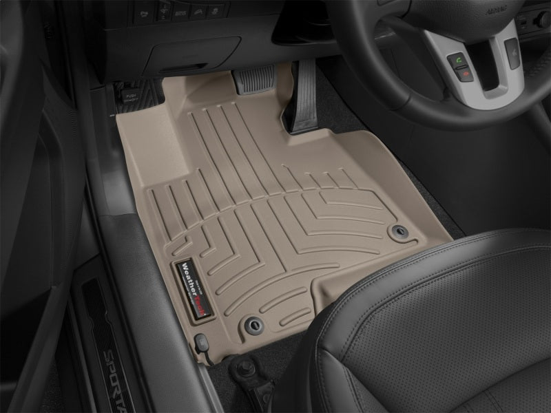 WeatherTech 10-13 Hyundai Tucson Front FloorLiner - Tan
