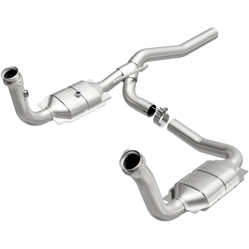 MagnaFlow Direct Fit Catalytic Converter 2009-2012 Dodge Nitro 3.7L Underbody