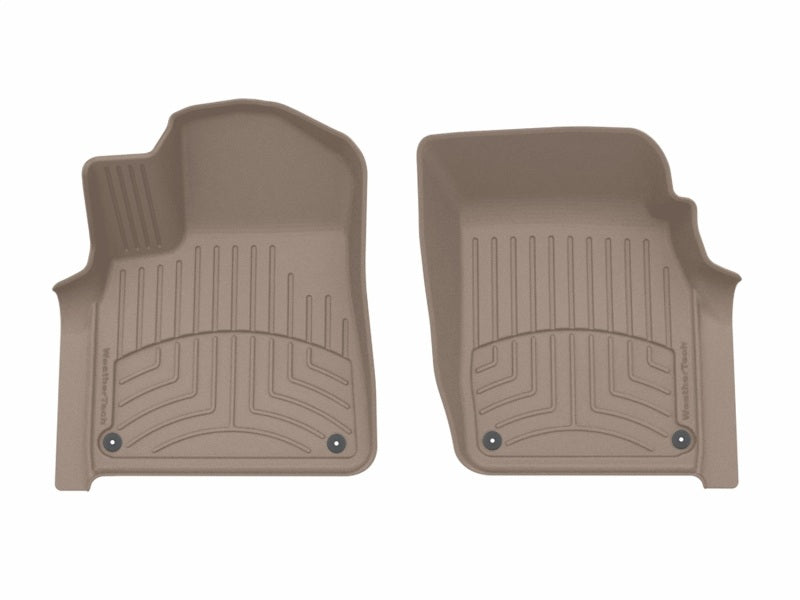 WeatherTech 17-25 Audi Q7 1st Row Front FloorLiner HP - Tan