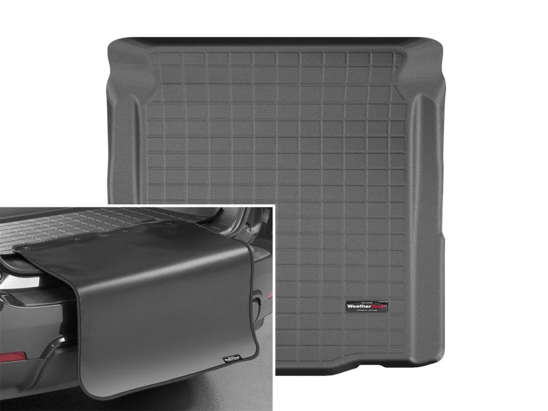 WeatherTech 2019+ BMW 330i Cargo With Bumper Protector - Black